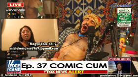 Edge Game Ep. 37: Comic Cum (feat. Megyn Thee Kelly) 07/24/2022 (Diversity Credit!) (Jacking it in San Diego) by Geraldo's Edge Game Cumcast
